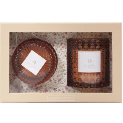 BOUGIE PARFUMEE X2 PIECES COFFRET JARDIN