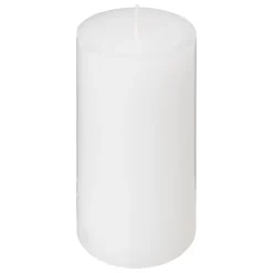 BOUGIE RONDE BLANC 355G 6.8X14CM