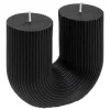 BOUGIE U DEMI NOIR