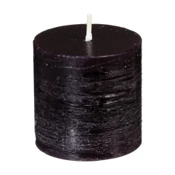 BOUGIE VOTIVE OLIA NOIR D.4.5CM X4 PIECES