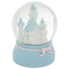 BOULE DE NEIGE CHATEAU HIVER D.10X13.2CM