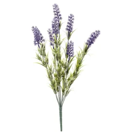 BOUQUET 9 BRINS LAVANDE H.45CM