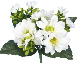 BOUQUET BUISSON MARGUERITES H22CM