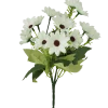 BOUQUET 18 MARGUERITES H30CM 4 COULEURS