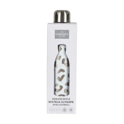 BOUTEILLE DE TRANSPORT ISOTHERME LEOPARD 50CL