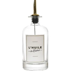 BOUTEILLE HUILE VINAIGRE ETIQUETTE BISTROT 50CL