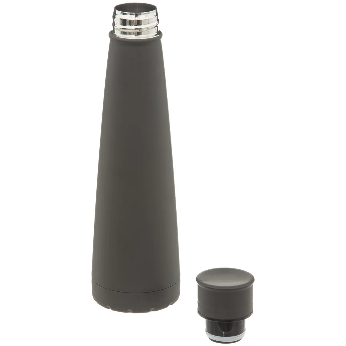 BOUTEILLE ISOTHERME CONIQUE 0.45L CHARBON MODE