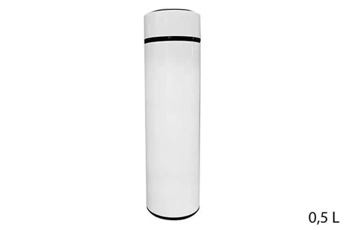 BOUTEILLE ISOTHERME INOX BLANC 0.5L