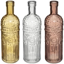 BOUTEILLE X3 PIECES FOLK H.24.5CM