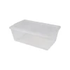 BOX CLIP STORE 6L PLASTIQUE D.34X21X12CM TRANSPARENT