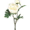 BRANCHE PIVOINE H.69CM BLANC