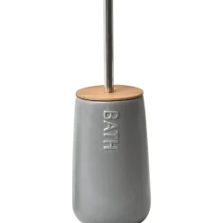 BROSSE DOLOMITE RONDE BATH GRIS BAMBOU