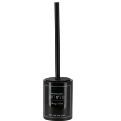 BROSSE DOLOMITE TIGE INOX IMPRIME NEO RETRO NOIR