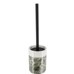 BROSSE DOLOMITE TIGE INOX NOIR IMPRIME JUNGLE FEVER KAKI