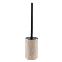 BROSSE WC EN POLYRESINE EFFET FEUILLE NATUREL