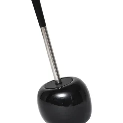BROSSE WC GRES FORME GALET NOIR
