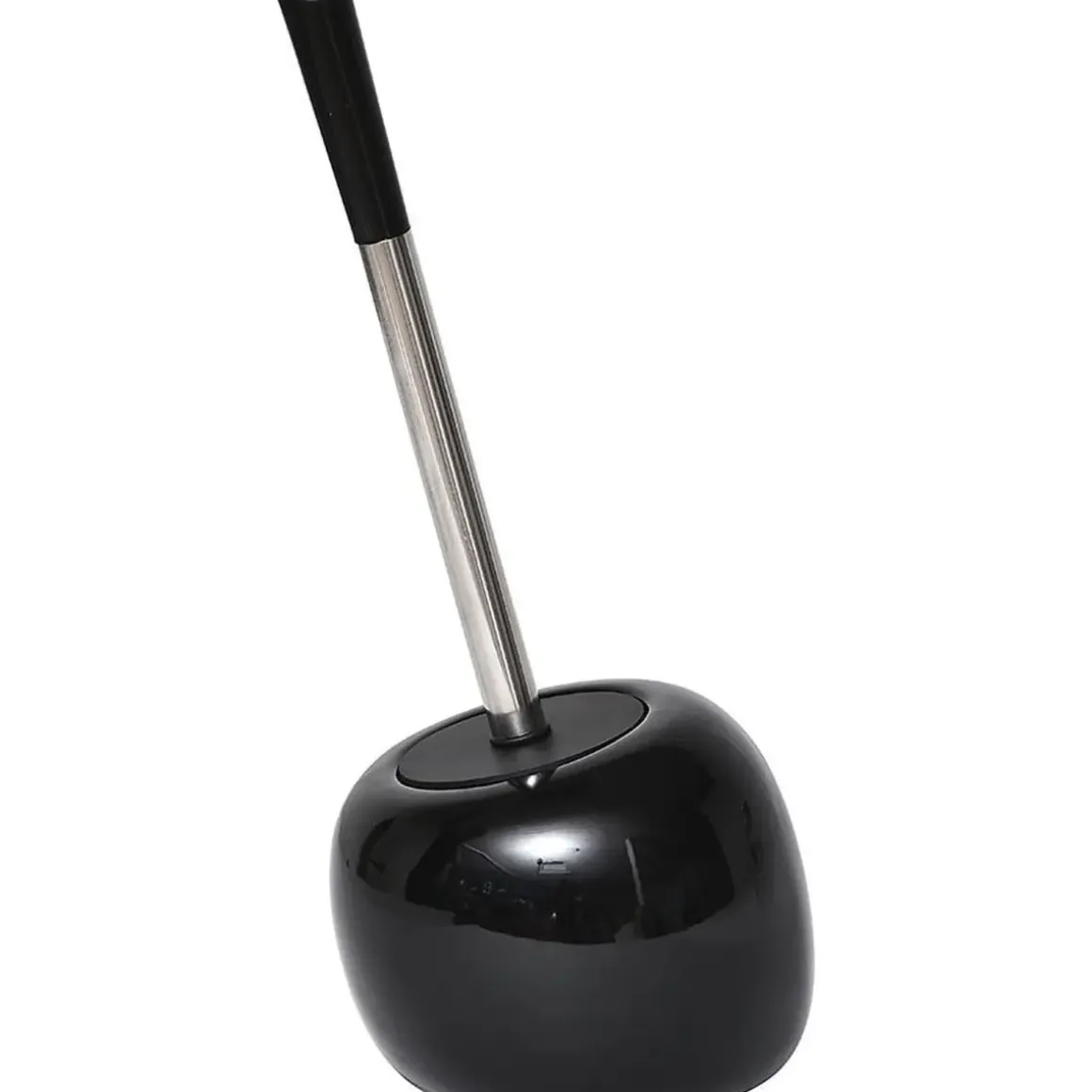 BROSSE WC GRES FORME GALET NOIR