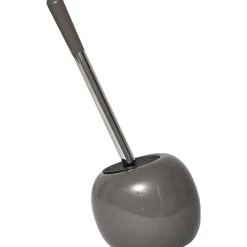 BROSSE WC GRES FORME GALET TAUPE