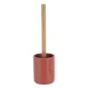 BROSSE WC POLYRESINE TERRACOTTA