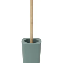 BROSSE WC RUBBER ET ABS BAMBOU VERT SAUGE