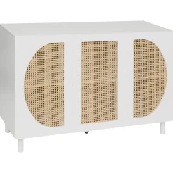 BUFFET 3 PORTES CABRAS BLANC D.120X85CM