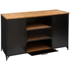 BUFFET 2 PORTES 2 TIROIRS CIERNA D.140X45X85CM