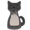 BUTEE PORTE FORME CHAT NOIR BLANC