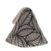 BUTEE PORTE PYRAMIDE IMPRIMEE JUNGLE NOIR