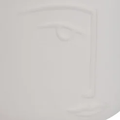 CACHE POT CERAMIQUE VISAGE PAM H.17CM
