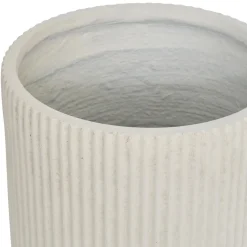 CACHE POT MAGNESIE ELENE BLANC TAILLE L