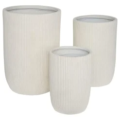 CACHE POT MAGNESIE ELENE BLANC TAILLE S