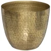 CACHEPOT METAL OASIS D.18CM