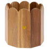 CACHE POT PETALE THE FLORAL COLLECTION ACACIA D.18X18CM
