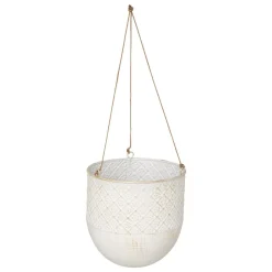 CACHE POT SUSPENDU METAL TINO TAILLE M