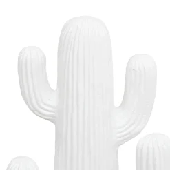 CACTUS DECO EXTERIEUR RODRIGO BLANC H.38CM