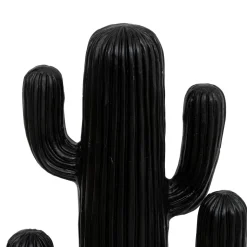 CACTUS DECO EXTERIEUR RODRIGO NOIR H.57CM