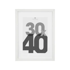 CADRE PHOTO BLANC EVA 30X40CM