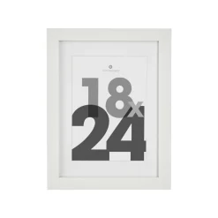 CADRE PHOTO BLANC EVA 18X24CM
