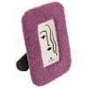 CADRE PHOTO BOUCLETTE PURPLE D.10X15CM