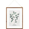 CADRE VERRE FEUILLES 38X48CM