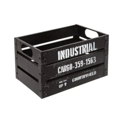 CAGETTE METAL BILL NOIR D.40.3X25X21CM