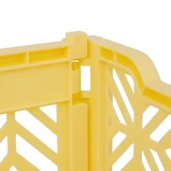 CAGETTE PLIABLE JAUNE 40X30X15CM