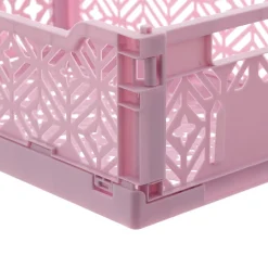CAGETTE PLIABLE LILA 30X20X11.5CM