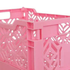 CAGETTE PLIABLE ROSE 30X20X11.5CM