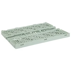 CAGETTE PLIABLE VERTE 40X30X15CM