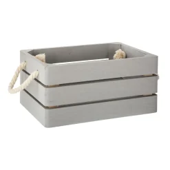 CAISSE CAGETTE DREAM GRIS 29X21X13CM