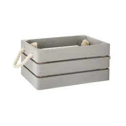 CAISSE CAGETTE DREAM GRIS 23X17X11CM