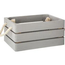 CAISSE CAGETTE DREAM GRIS 23X17X11CM