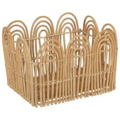CAISSE CAGETTE LOUR NATUREL D.31X24X19 CM