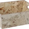 CAISSE TRAPEZE OSB D.30X22X11CM